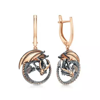 Золотые серьги