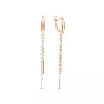 Золотые серьги