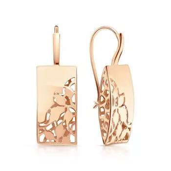 Золотые серьги