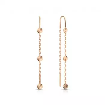 Золотые серьги