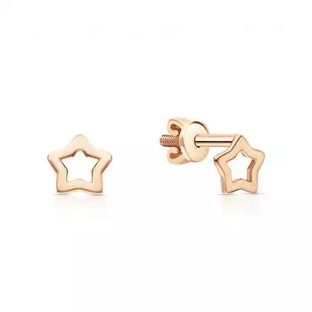 Золотые серьги