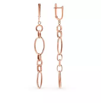 Золотые серьги