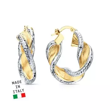 Золотые серьги