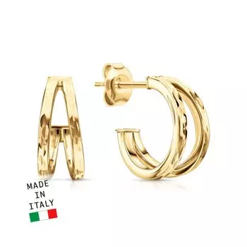 Золотые серьги