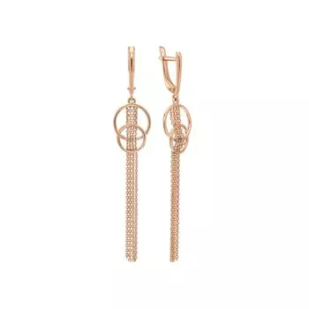 Золотые серьги