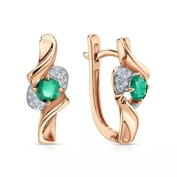 Золотые серьги