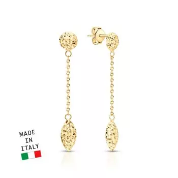 Золотые серьги