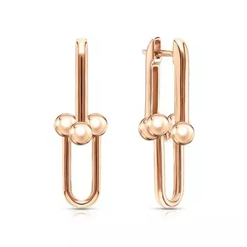 Золотые серьги