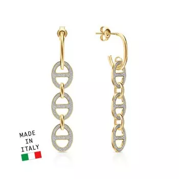 Золотые серьги