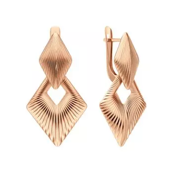 Золотые серьги