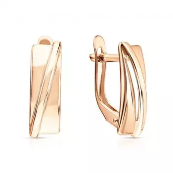 Золотые серьги