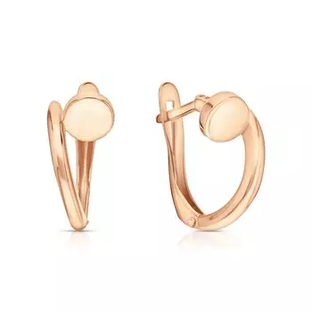 Золотые серьги