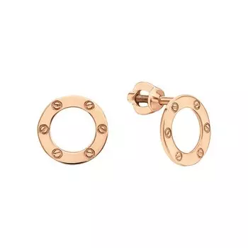 Золотые серьги