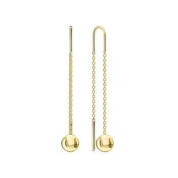 Золотые серьги