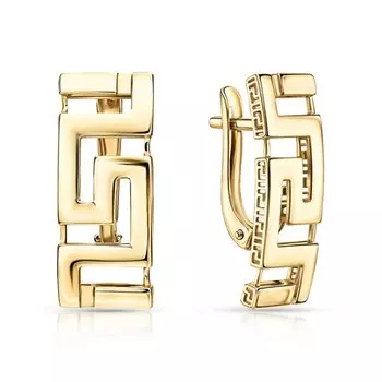 Золотые серьги