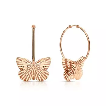 Золотые серьги