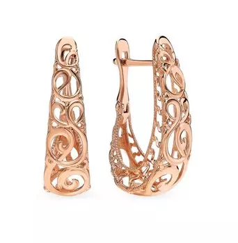 Золотые серьги