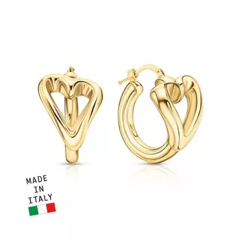 Золотые серьги