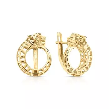 Золотые серьги