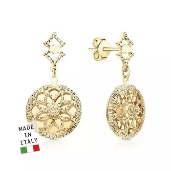 Золотые серьги