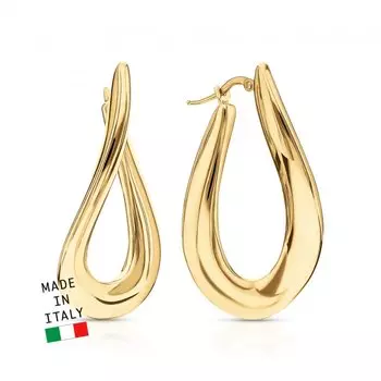 Золотые серьги