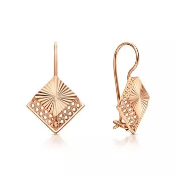 Золотые серьги