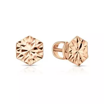 Золотые серьги