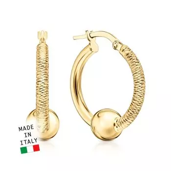 Золотые серьги