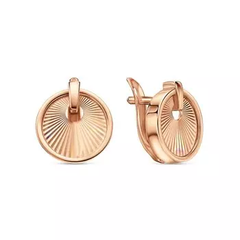 Золотые серьги