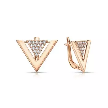 Золотые серьги