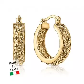 Золотые серьги