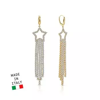 Золотые серьги