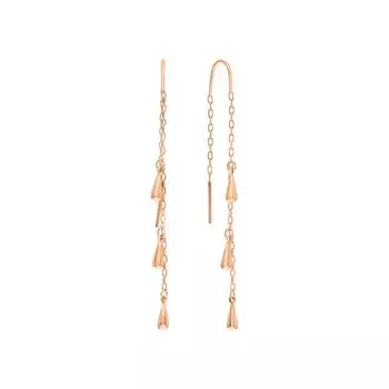 Золотые серьги