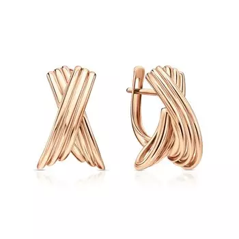 Золотые серьги