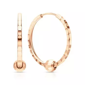 Золотые серьги