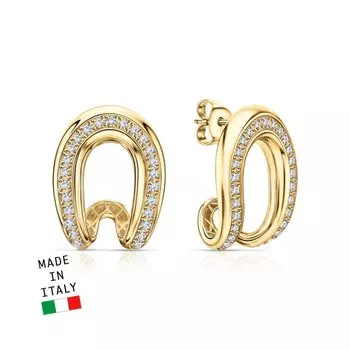 Золотые серьги