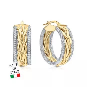 Золотые серьги