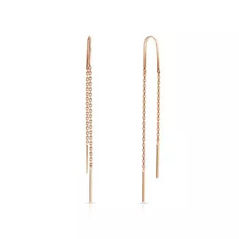 Золотые серьги