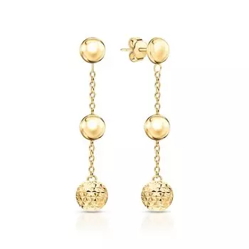 Золотые серьги