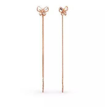 Золотые серьги