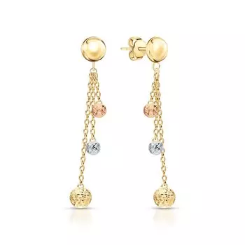 Золотые серьги