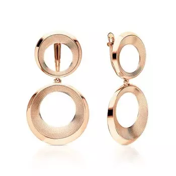 Золотые серьги