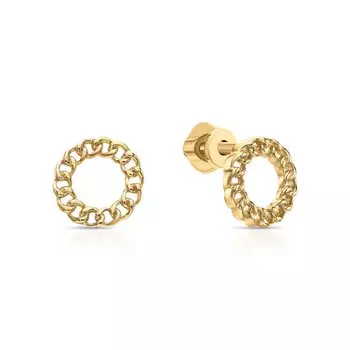 Золотые серьги