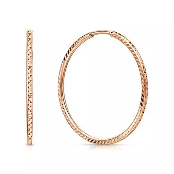 Золотые серьги