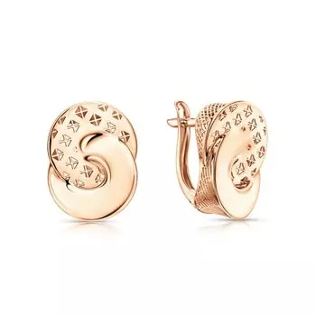 Золотые серьги