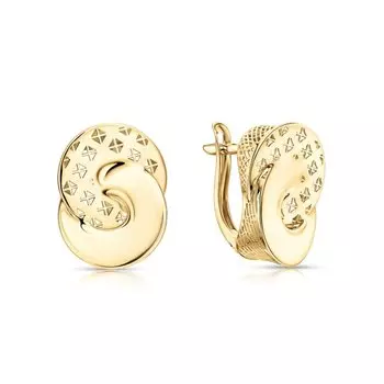 Золотые серьги