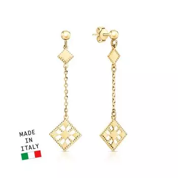 Золотые серьги