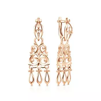 Золотые серьги