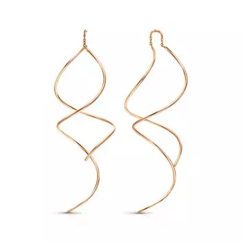 Золотые серьги