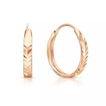 Золотые серьги